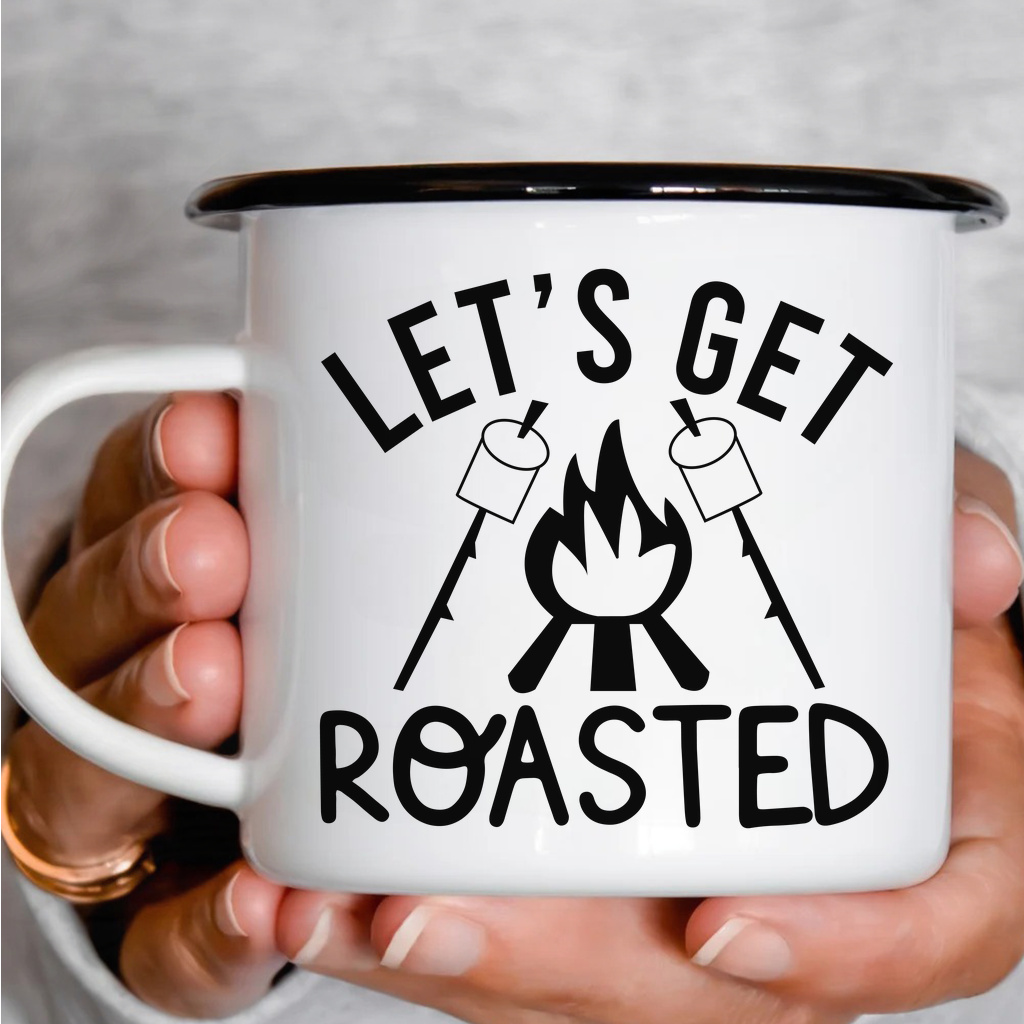 Smaltový plecháček - Let’s Get Roasted