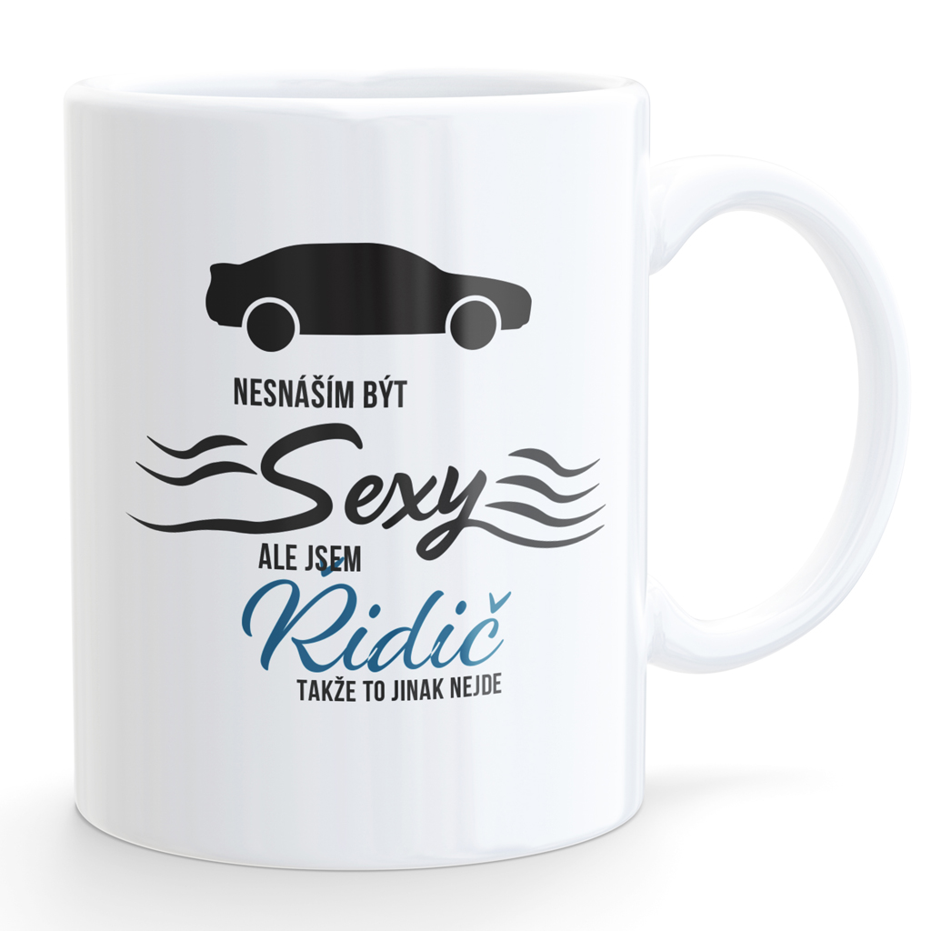 Hrneček Nesnáším být sexy - řidič
