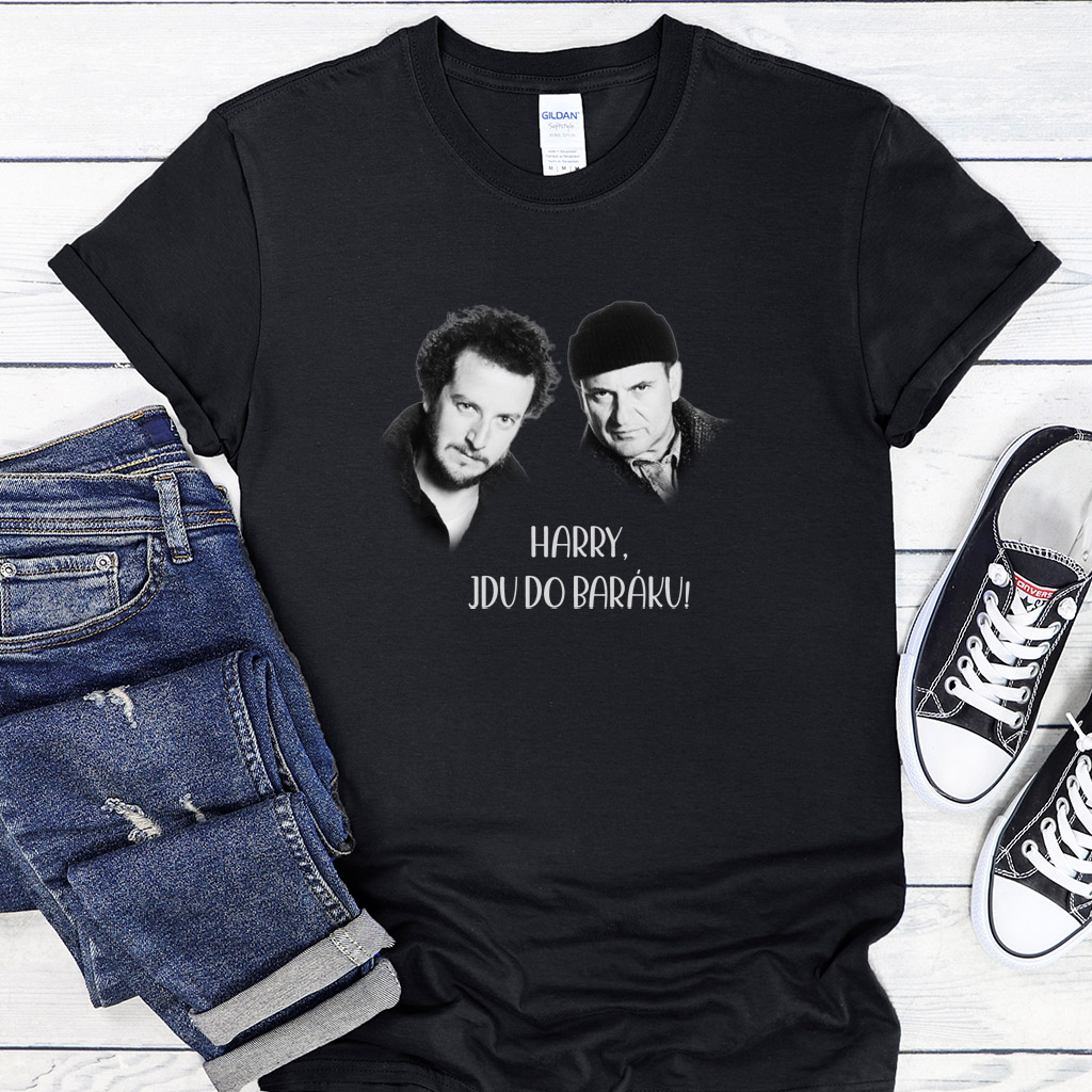 Dámské/Pánské tričko "Harry, jdu do baráku!"