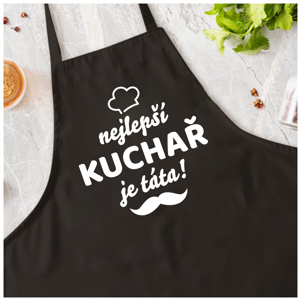 Kuchařská zástěra - Nejlepší kuchař je táta