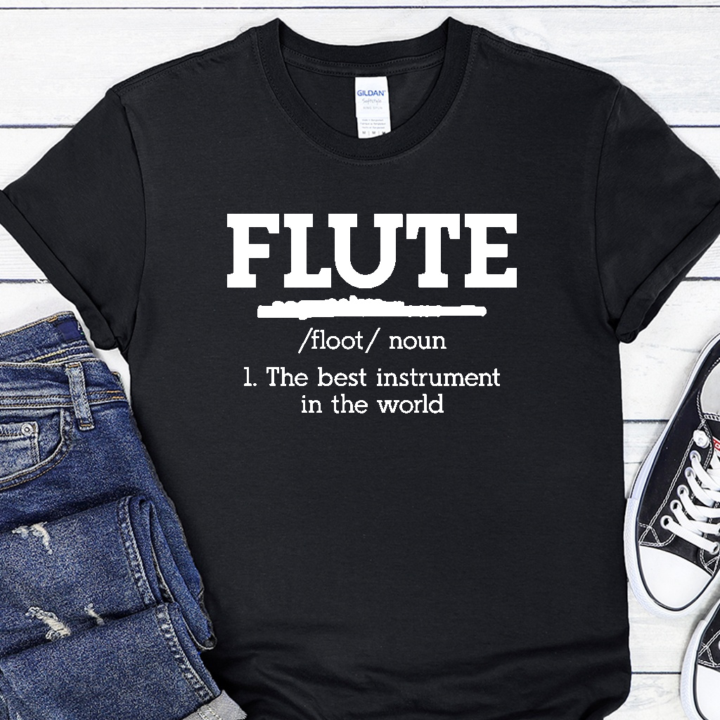 Dámské / Pánské tričko - Flute Dictionary