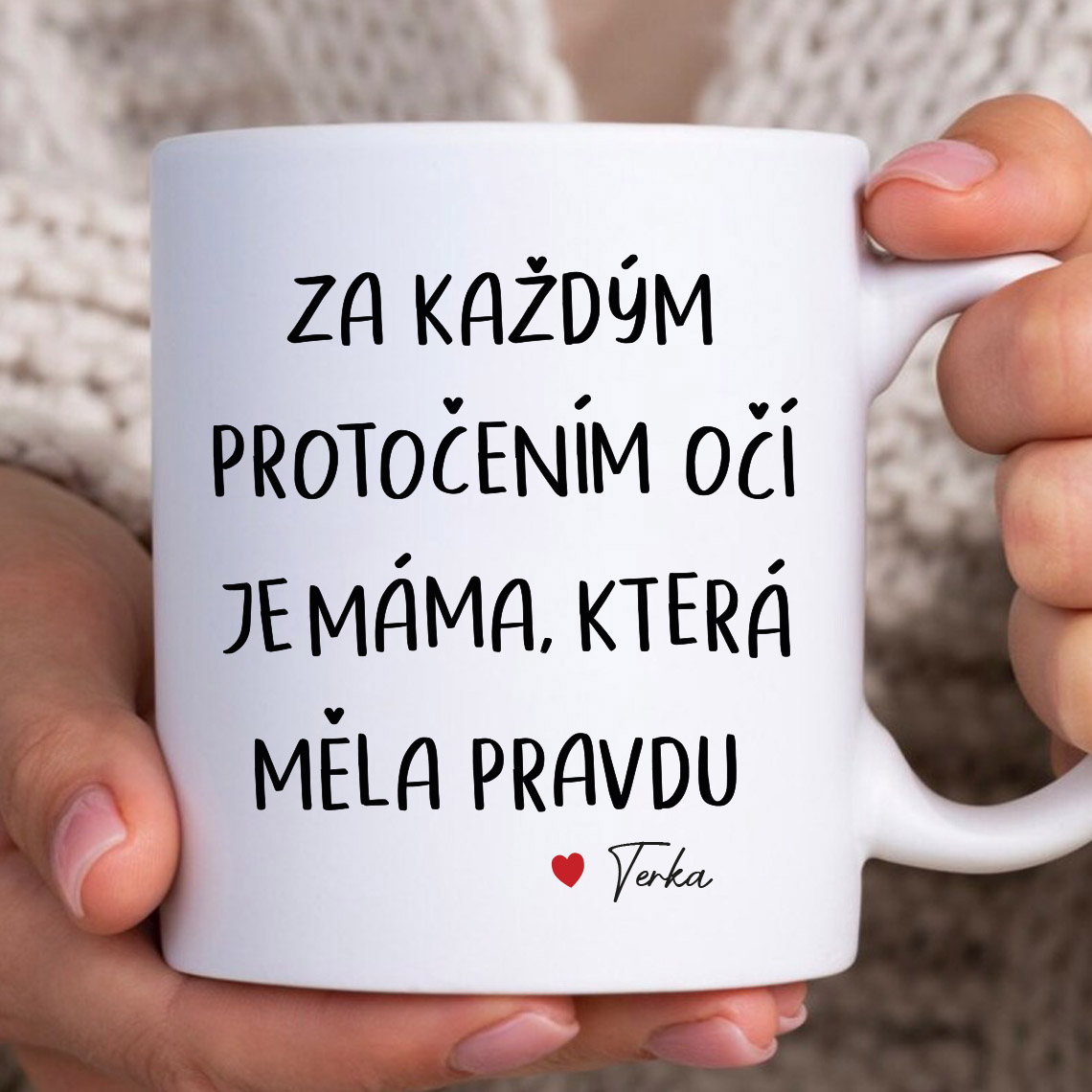 Hrneček za každým protočením