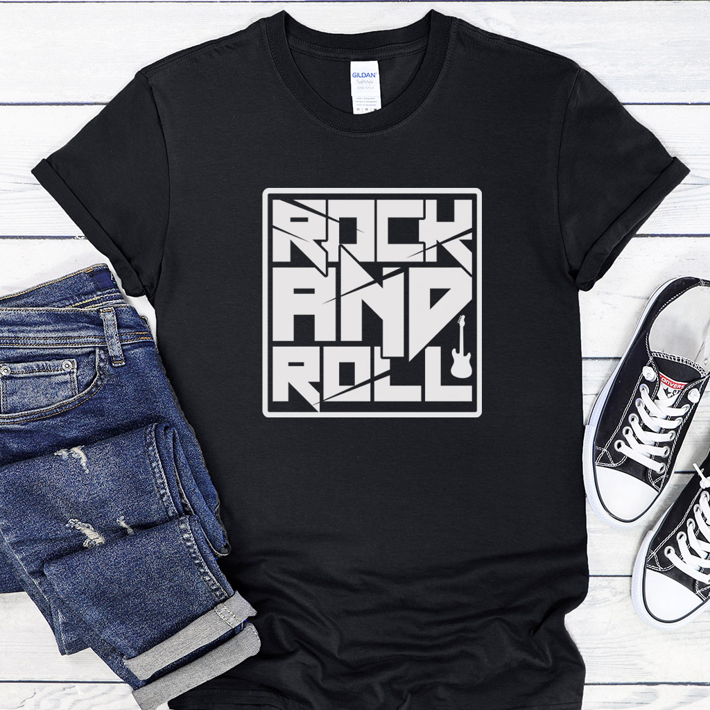 Pánské/dámské tričko Rock and Roll