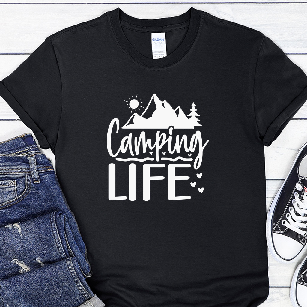 Dámské / Pánské tričko - Camping Life