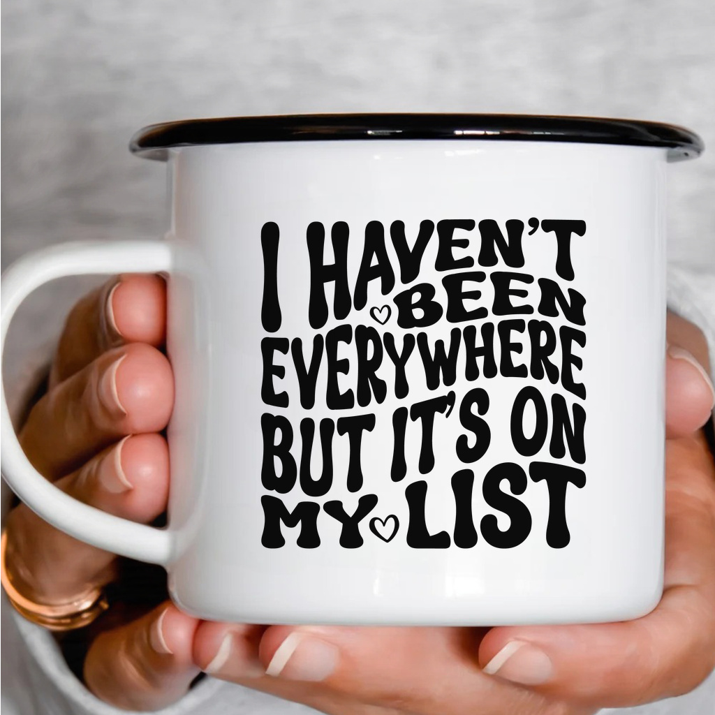 Smaltový plecháček - On My List