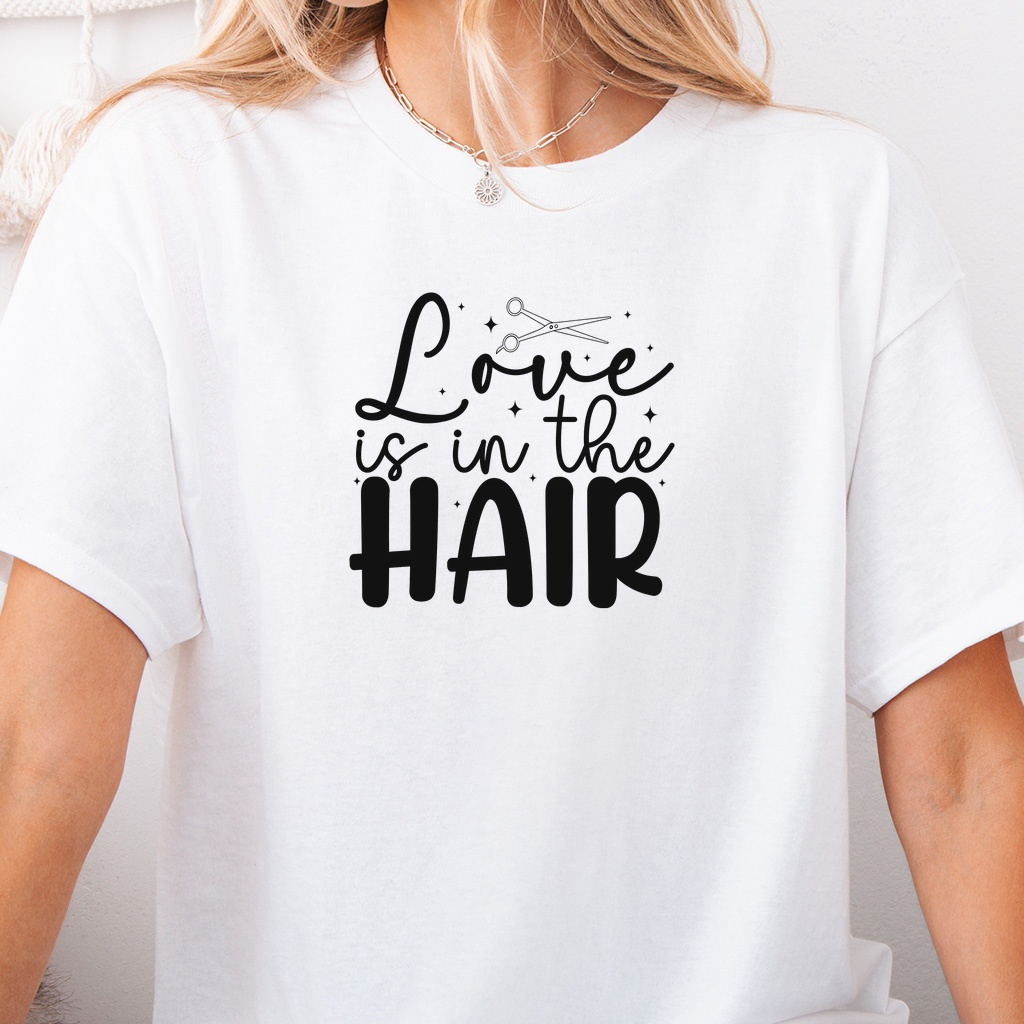 Dámské tričko - Life isn't perfect but your hair can