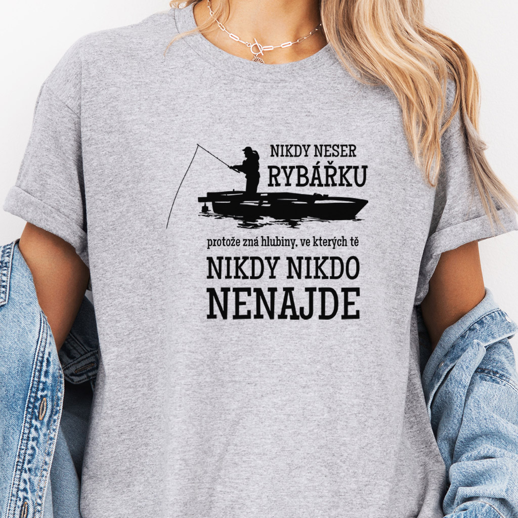 Dámské tričko - Neser rybářku
