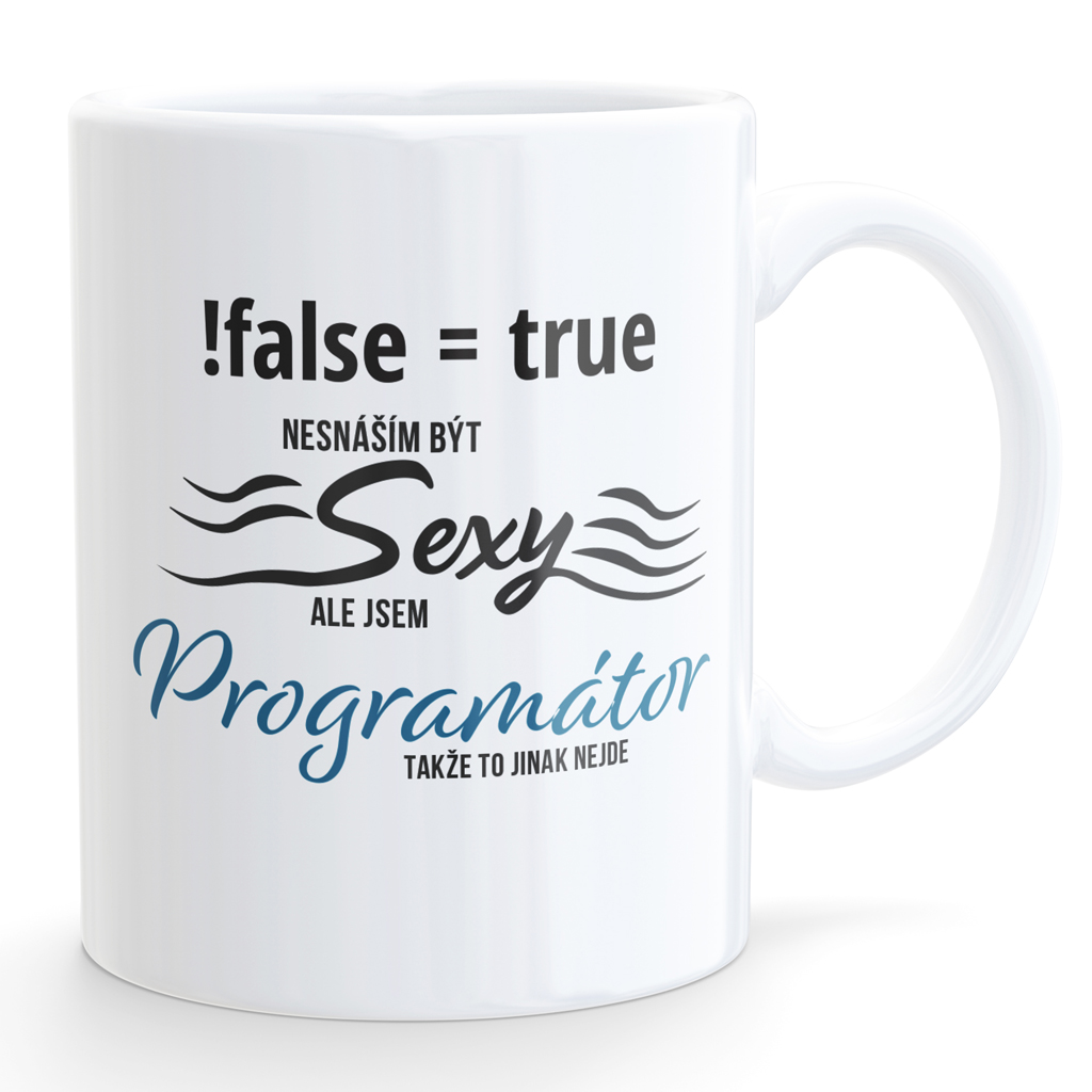 Hrneček Nesnáším být sexy - programátor