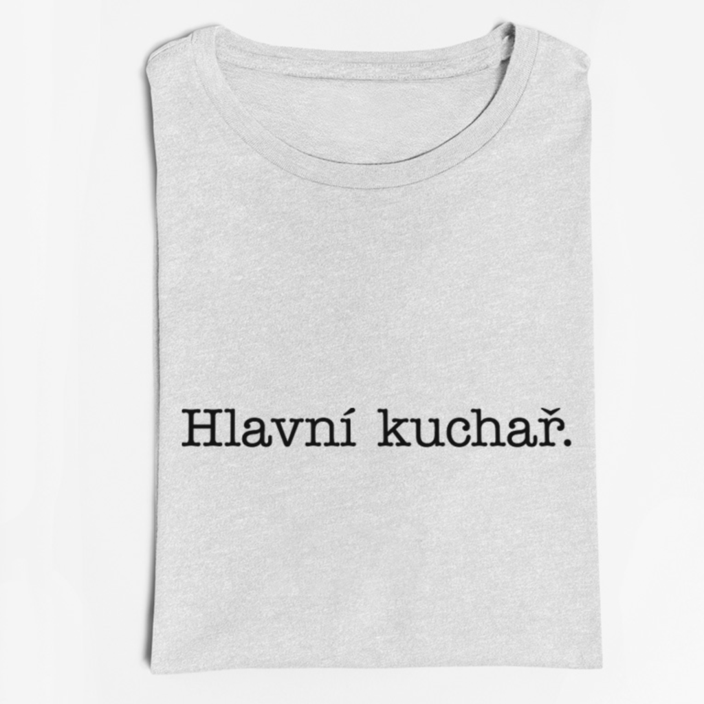 Pánské tričko Hlavní kuchař
