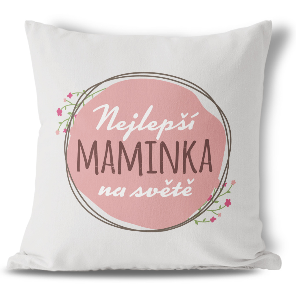 Polštářek Nejlepší maminka na světě (exclusive)