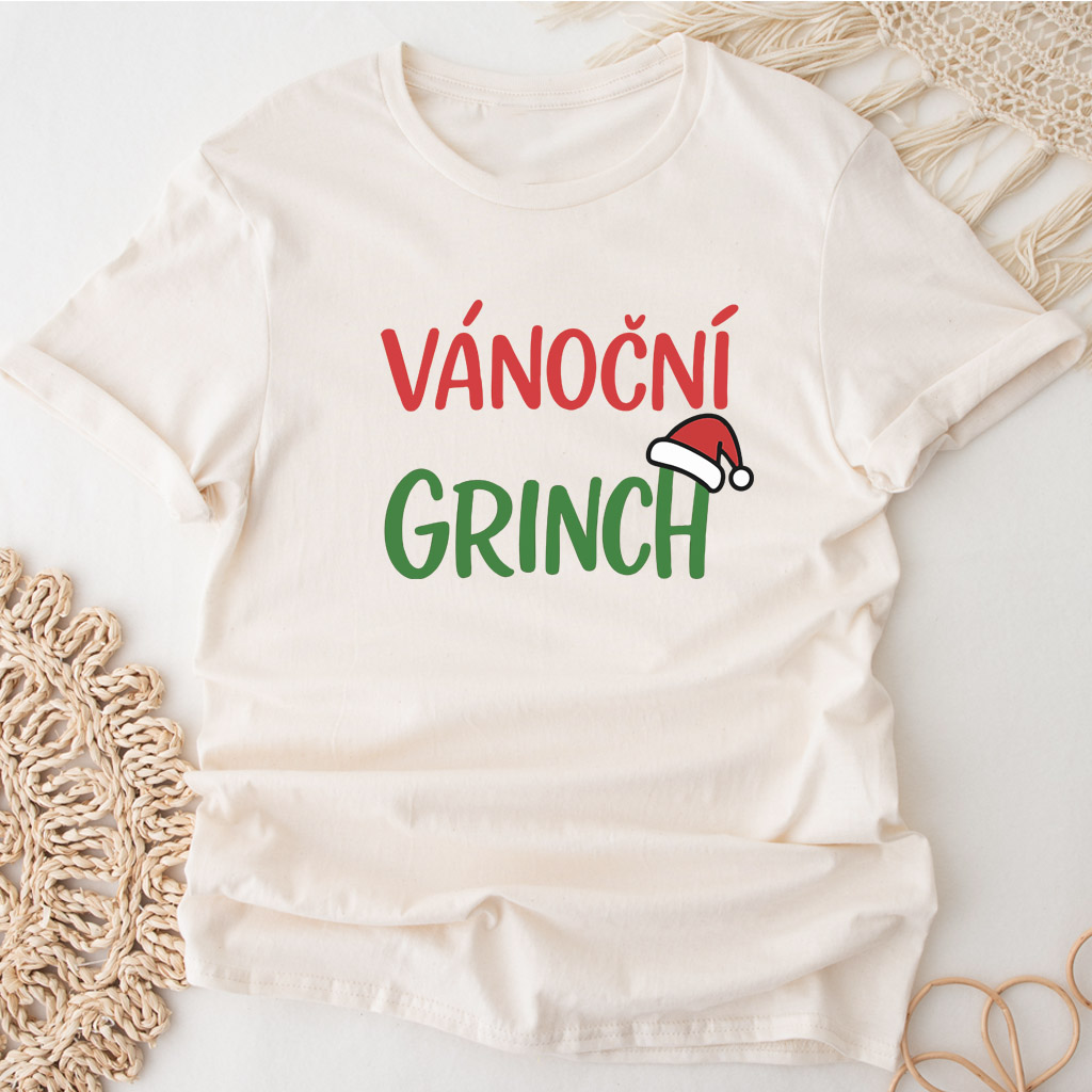 Pánské/Dámské tričko - Vánoční Grinch