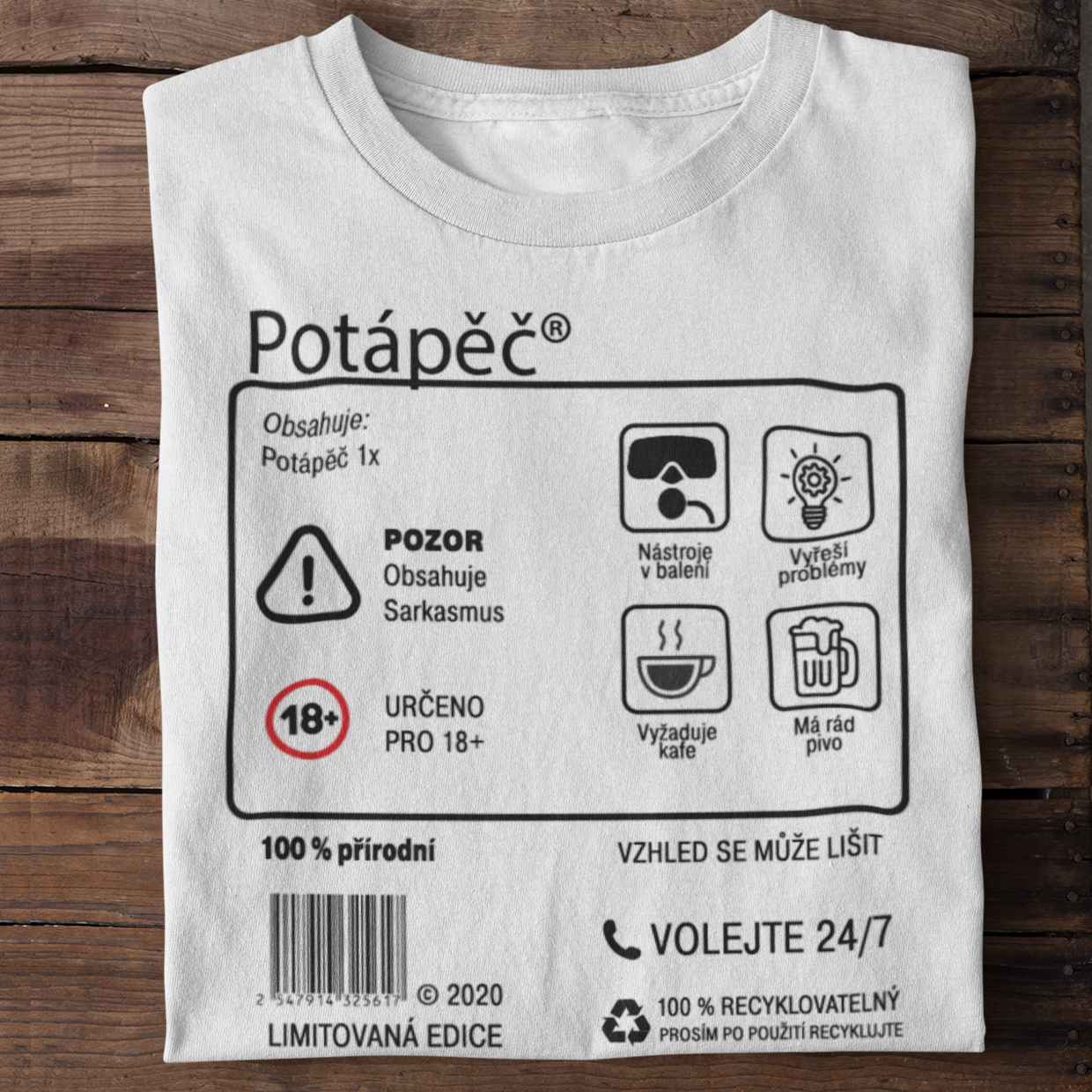 Pánské tričko Limitovaná edice - potápěč