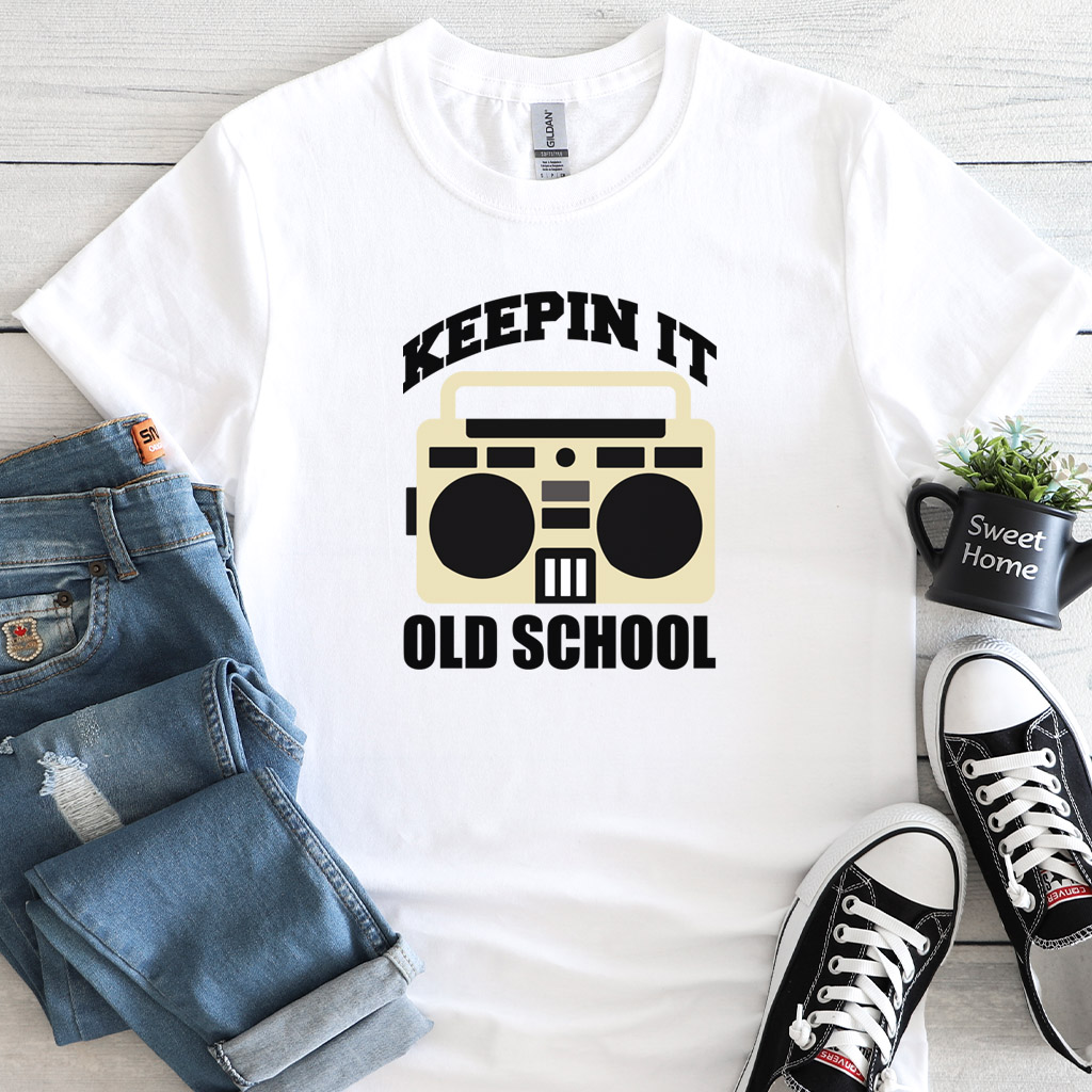 Pánské/dámské tričko Old school
