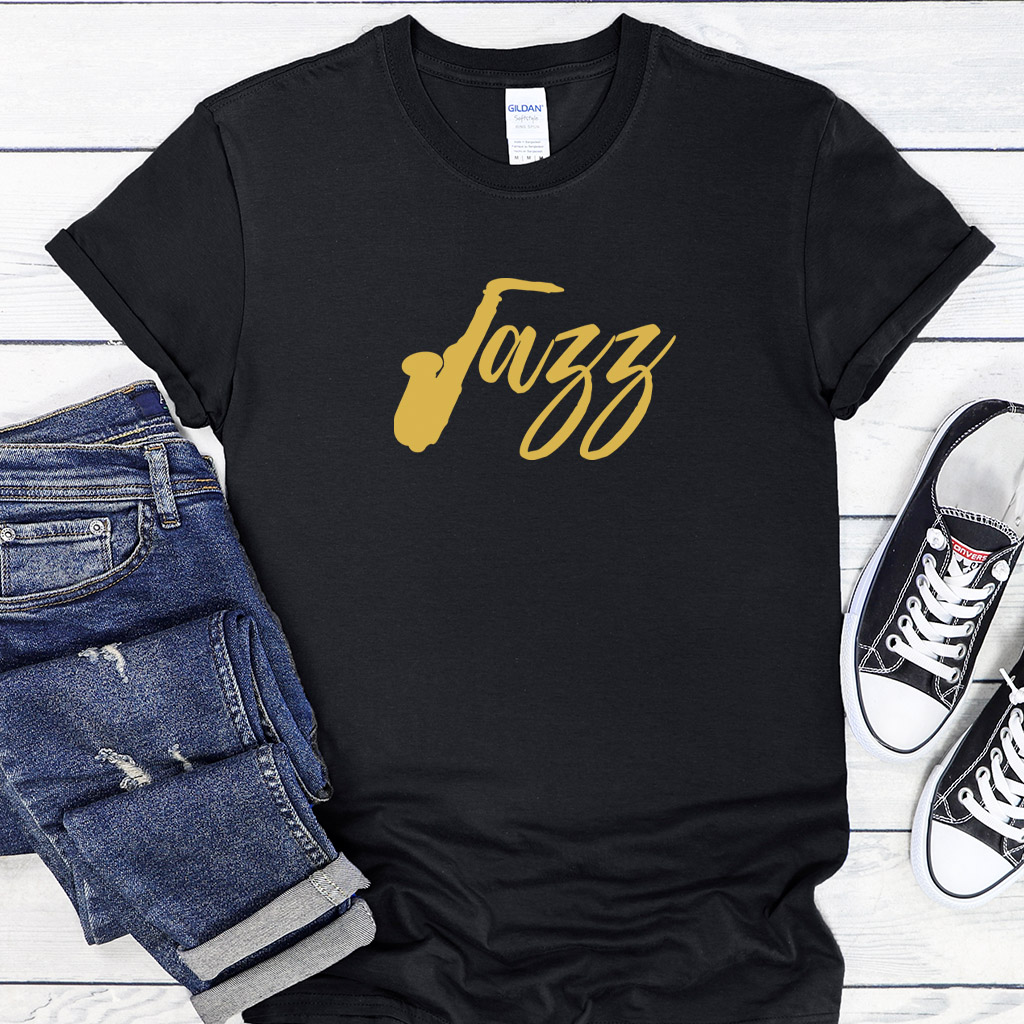 Pánské/dámské tričko Saxophone Jazz