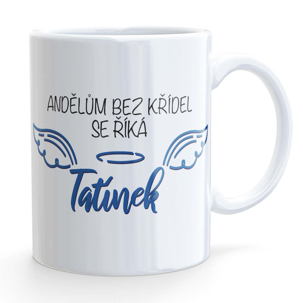 Hrneček Andělé bez křídel-tatínek Pure