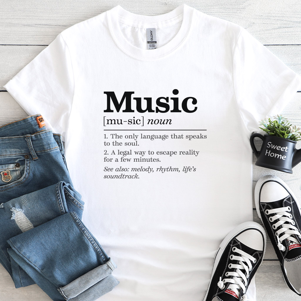 Pánské/dámské tričko Music