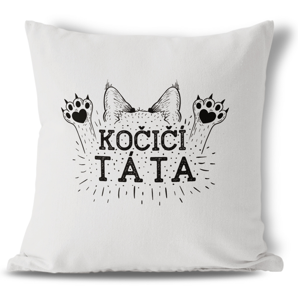 Polštářek Nejlepší kočičí táta