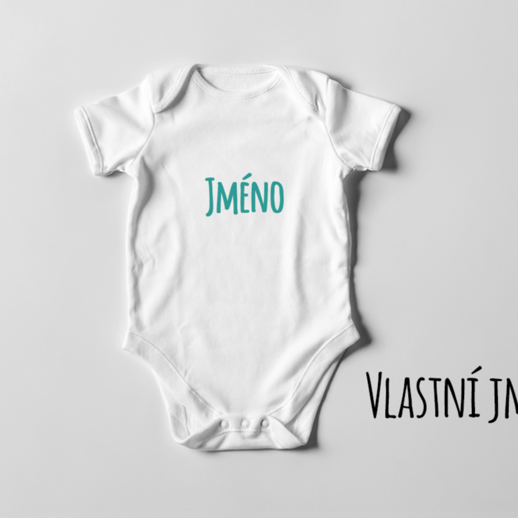 Dětské body pro chlapečka s vlastním jménem