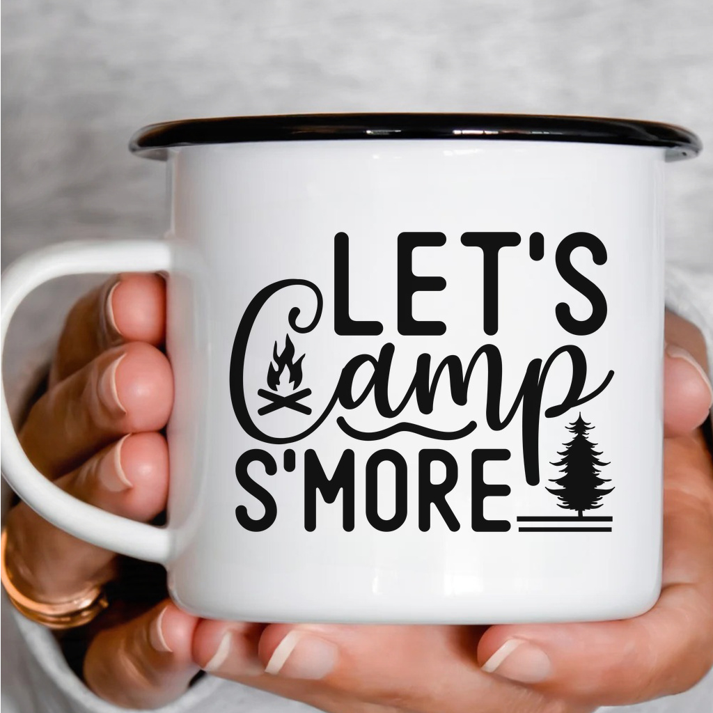 Smaltový plecháček - Let’s Camp S’more