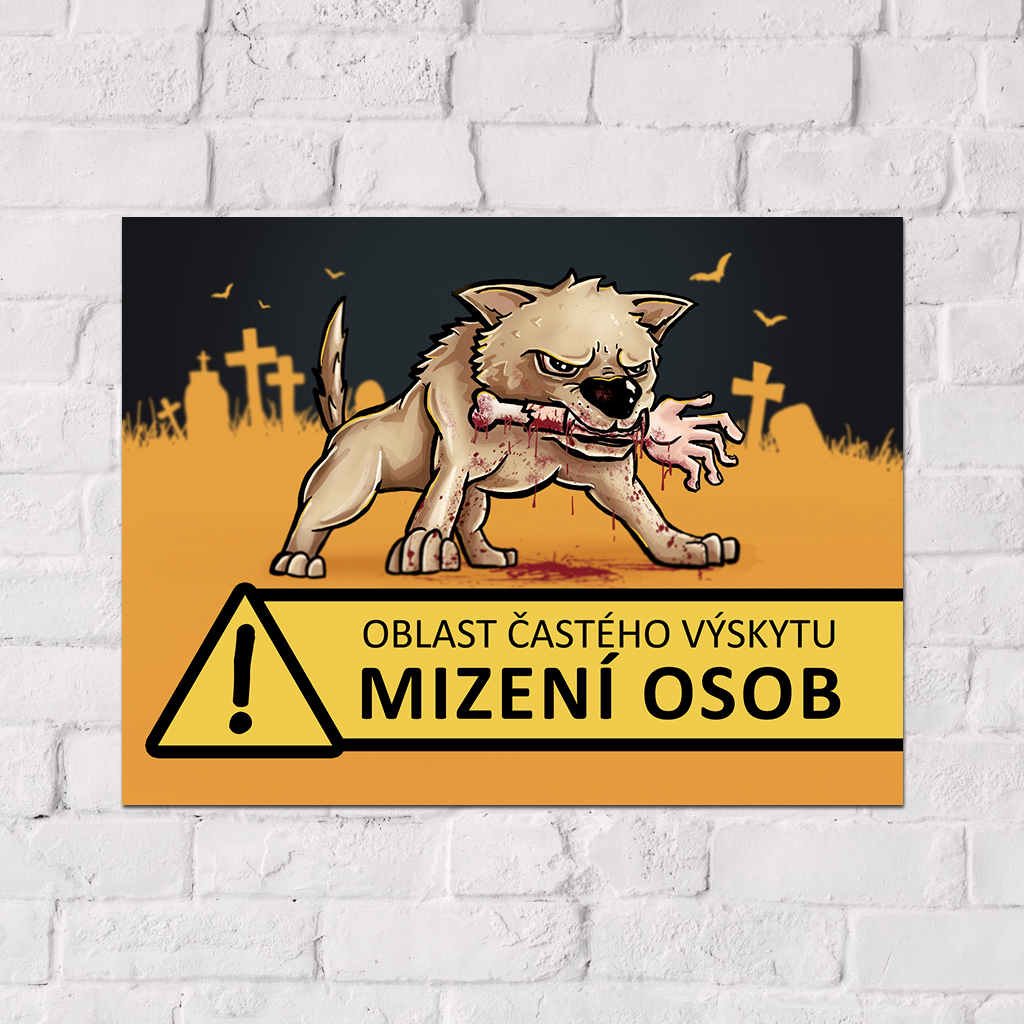 Plechová destička Oblast častého výskytu