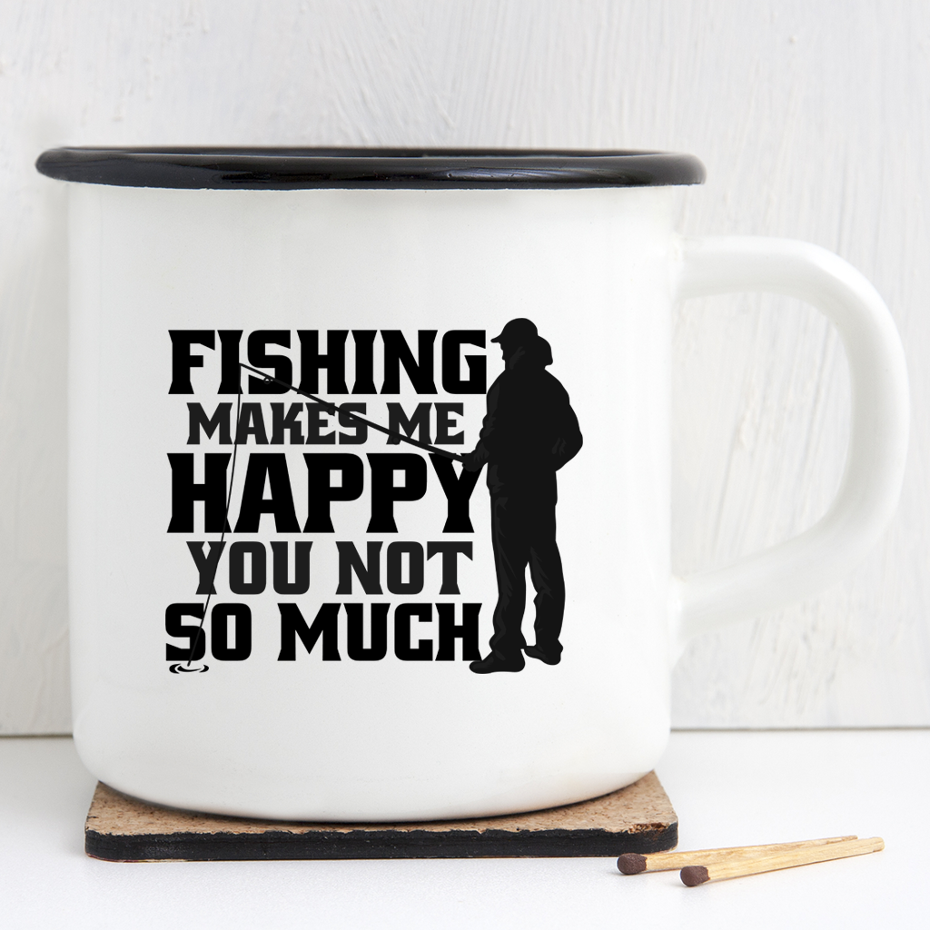 Plecháček Fishing makes me happy