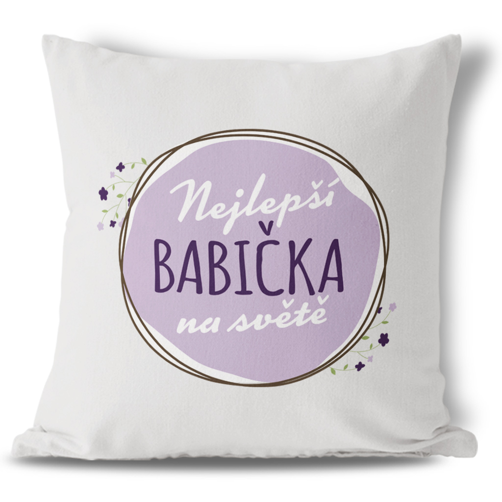 Polštářek Nejlepší babička na světě (exclusive)