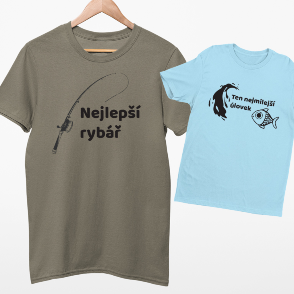 Dětské tričko tričko Nejmilejší úlovek