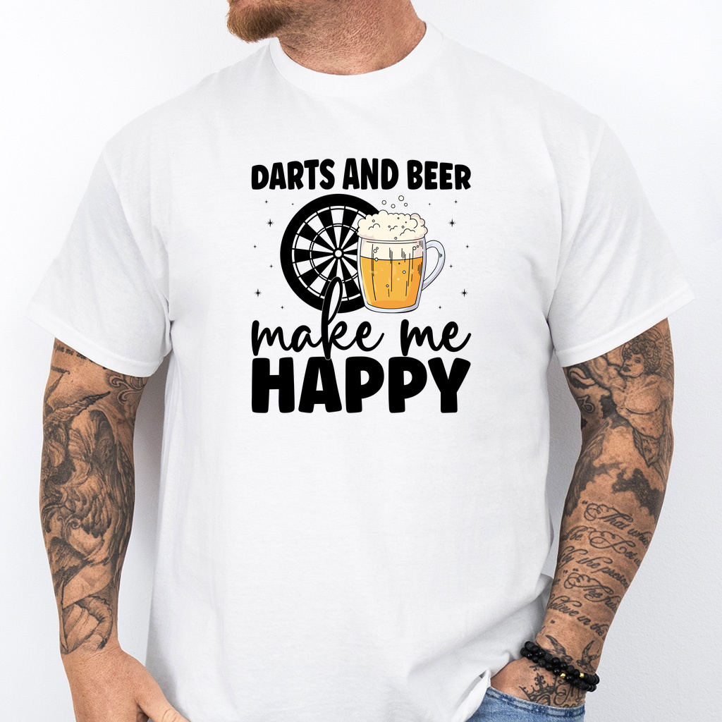 Pánské tričko - Darts and Beer