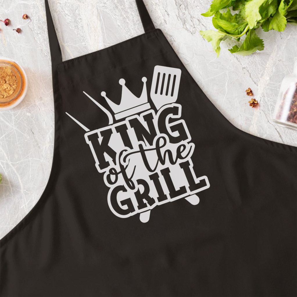 Kuchařská zástěra - King of a grill