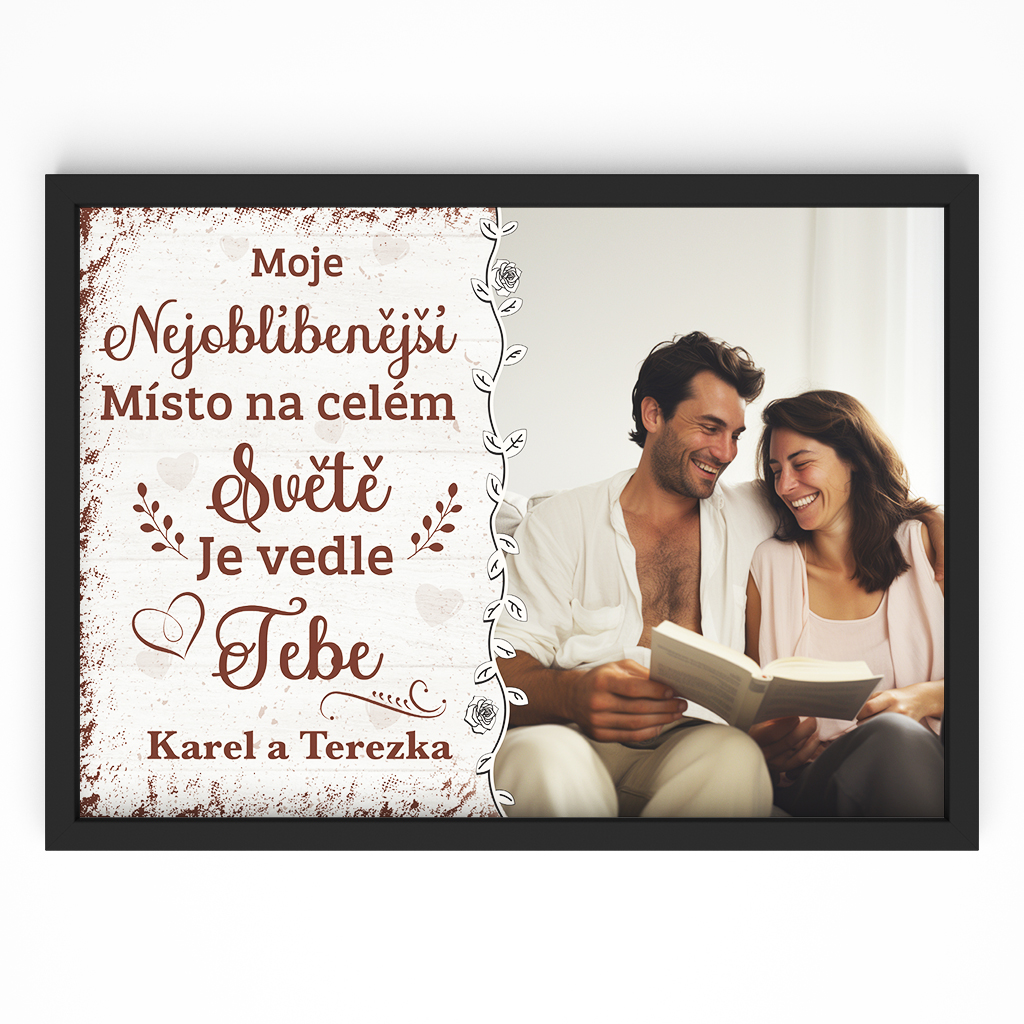 Obraz - Moje nejoblíbenější místo na celém světě