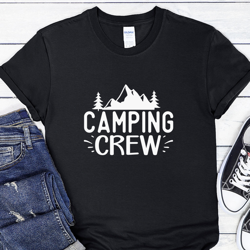 Dámské / Pánské tričko - Camping Crew