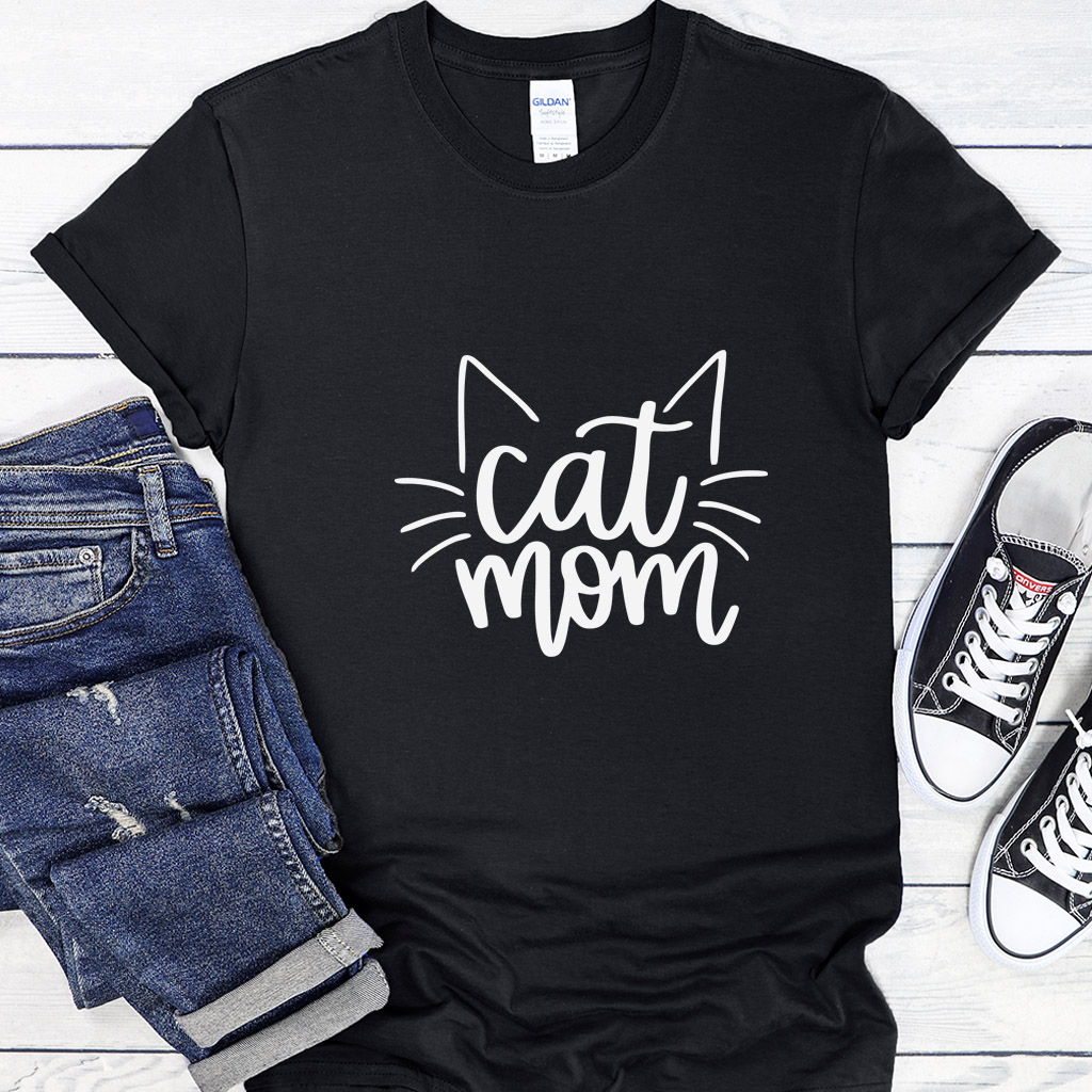 Dámské tričko Cat mom ears