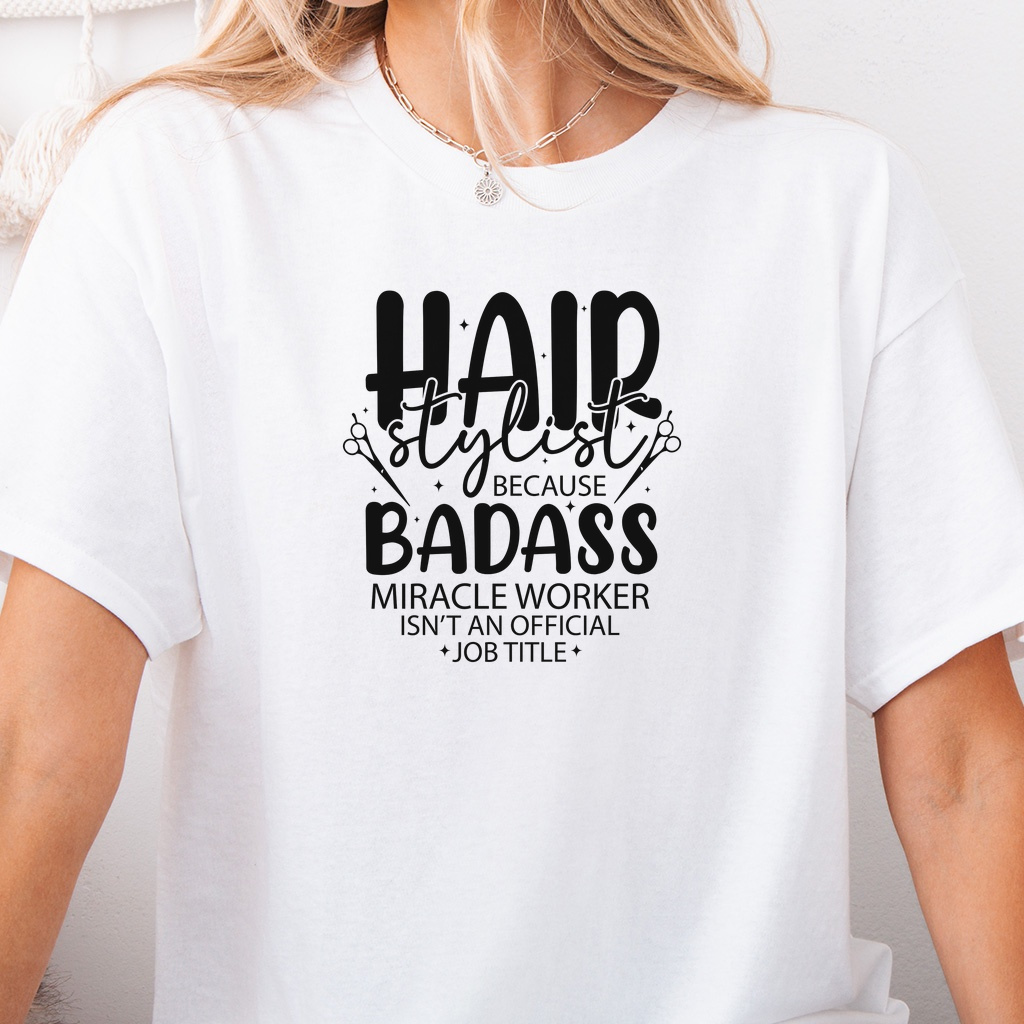 Dámské tričko - Hair stylist Baddas