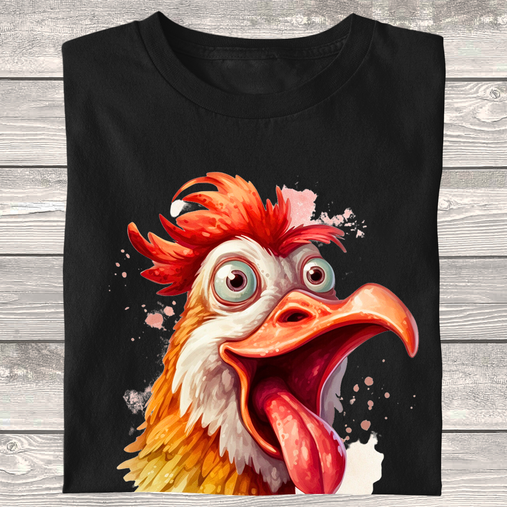 Dámské / pánské tričko - Crazy chicken 2