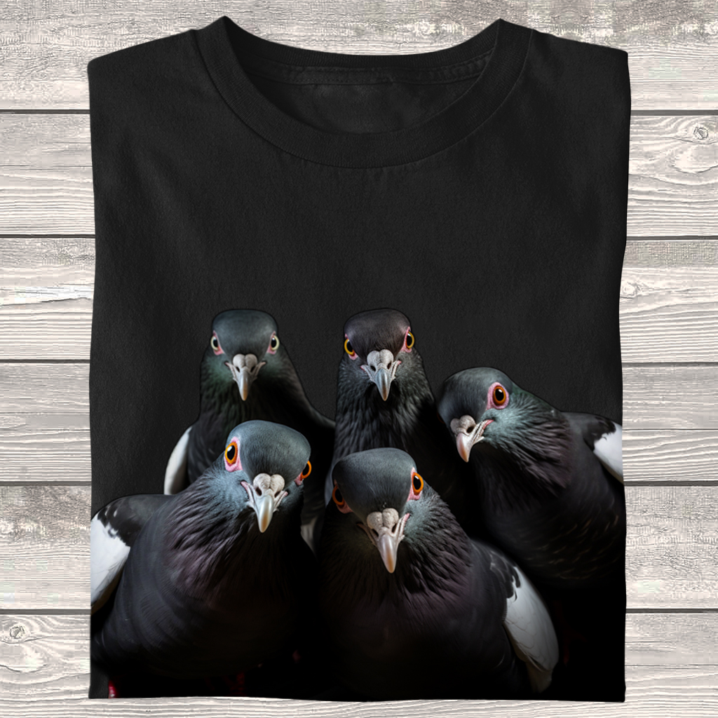 Dámské / pánské tričko - Pigeons