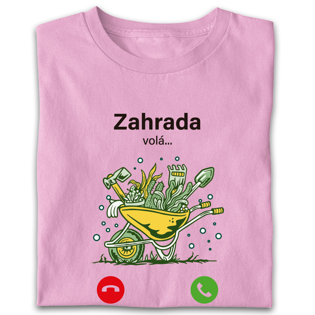 Dámské/ pánské tričko - Zahrada volá