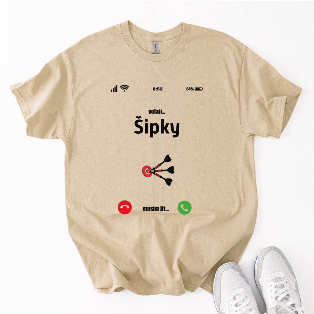 Pánské / Dámské tričko Volají šipky