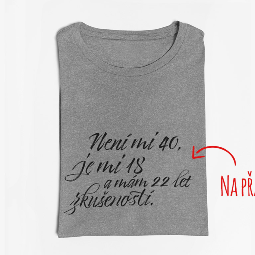 Dámské tričko Není mi XX...