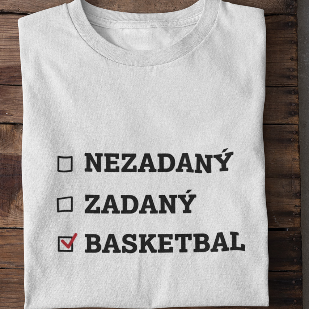 Dámské / Pánské tričko Zadaný / Nezadaný Basketbal