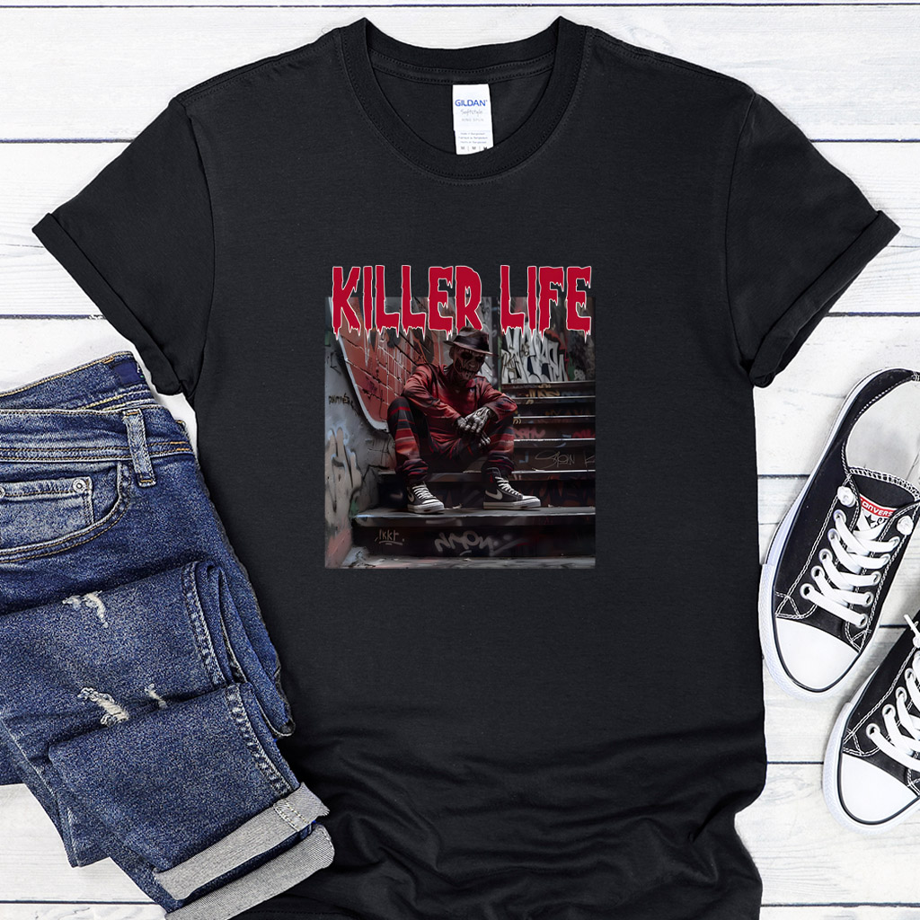 Dámské / Pánské tričko - Freddy Krueger Killer Life