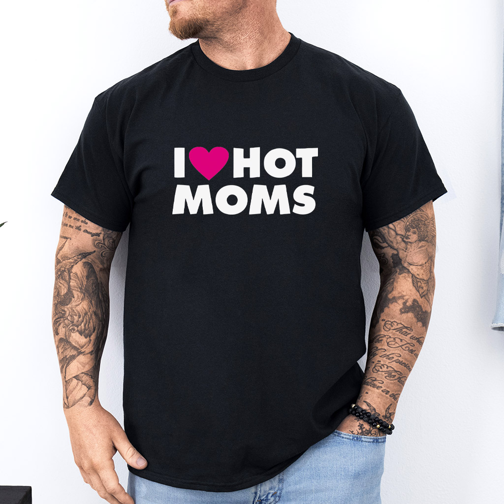 Pánské tričko I love hot moms