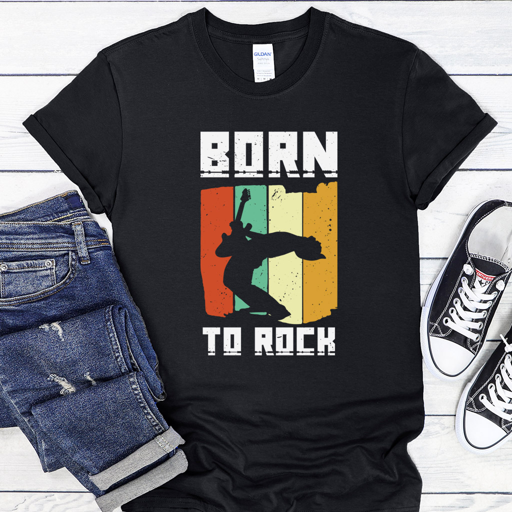Pánské/dámské tričko Born to rock