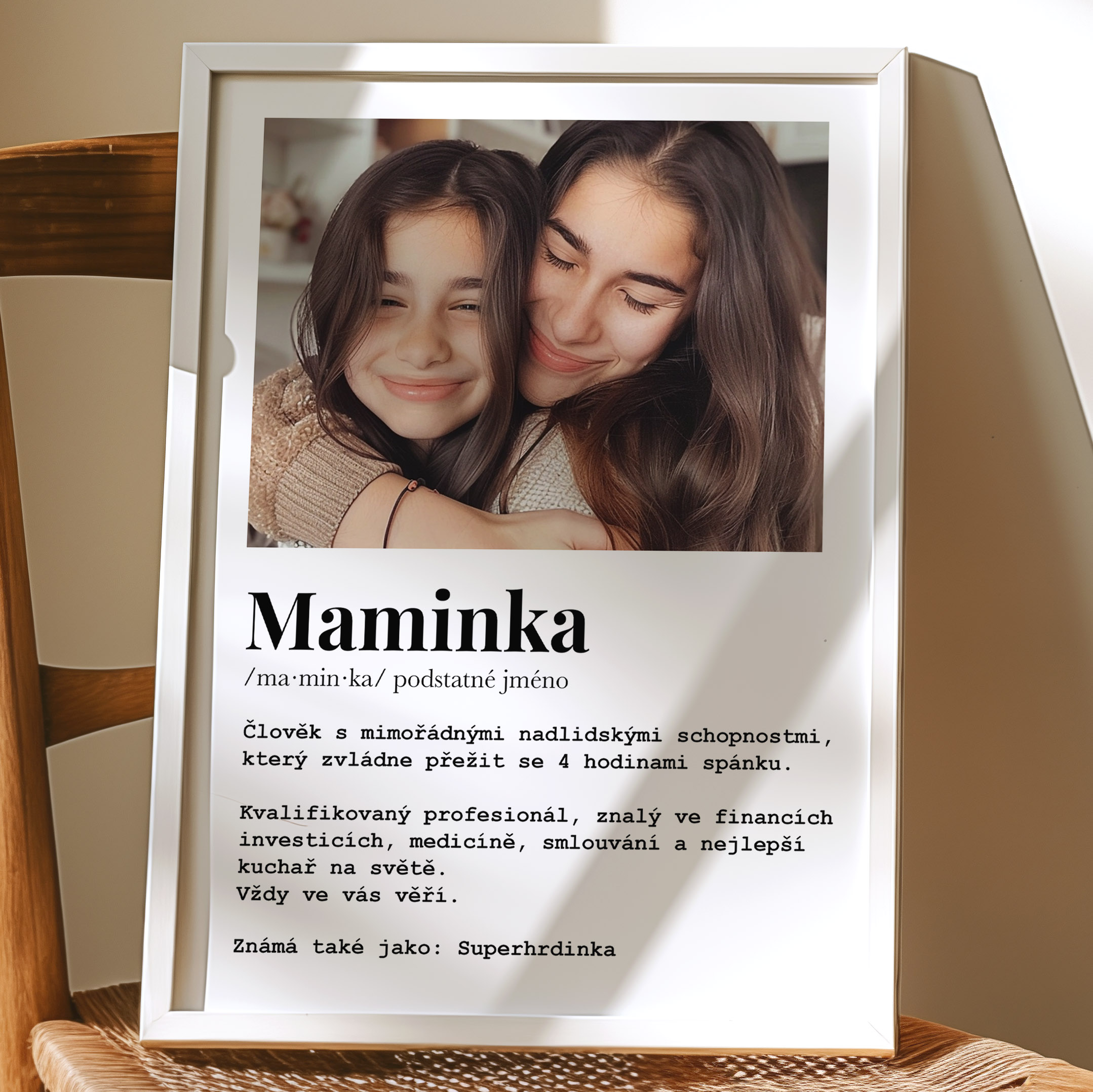 Obraz na zeď - Maminka dictionary definition