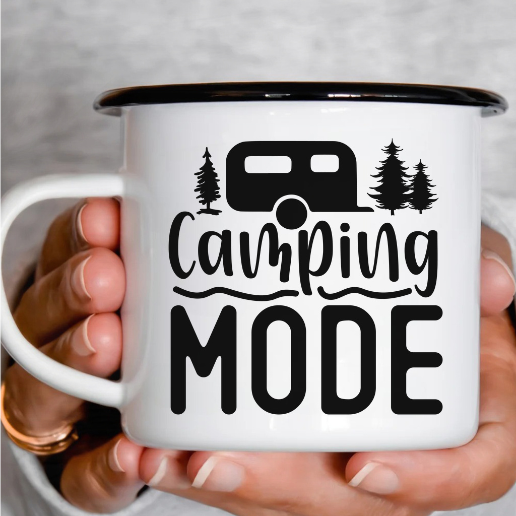 Smaltový plecháček - Camping Mode