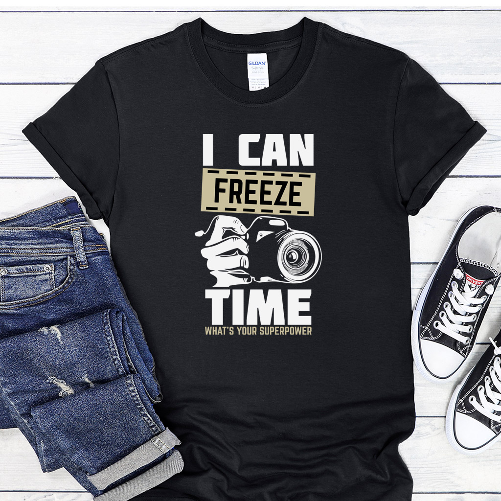 Pánské/dámské tričko I freeze time