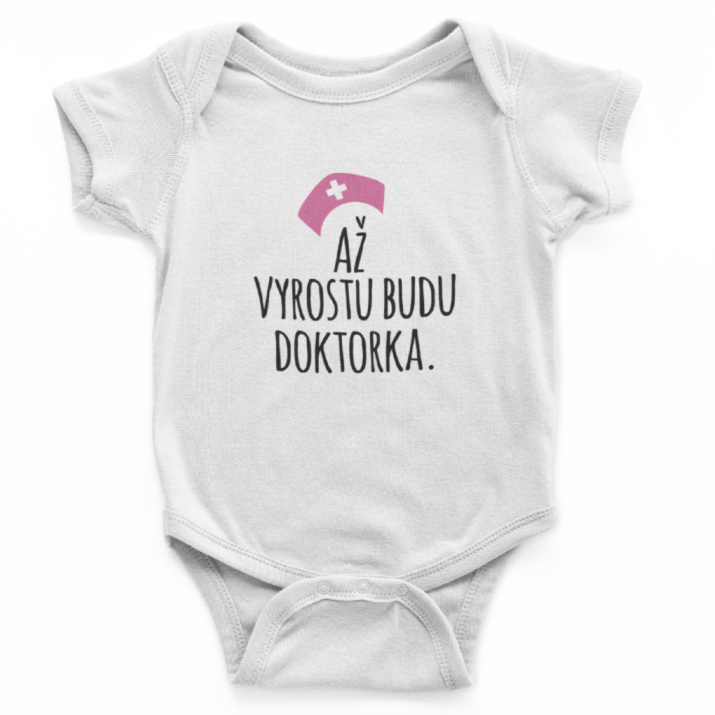 Dětské body Až vyrostu budu doktorka