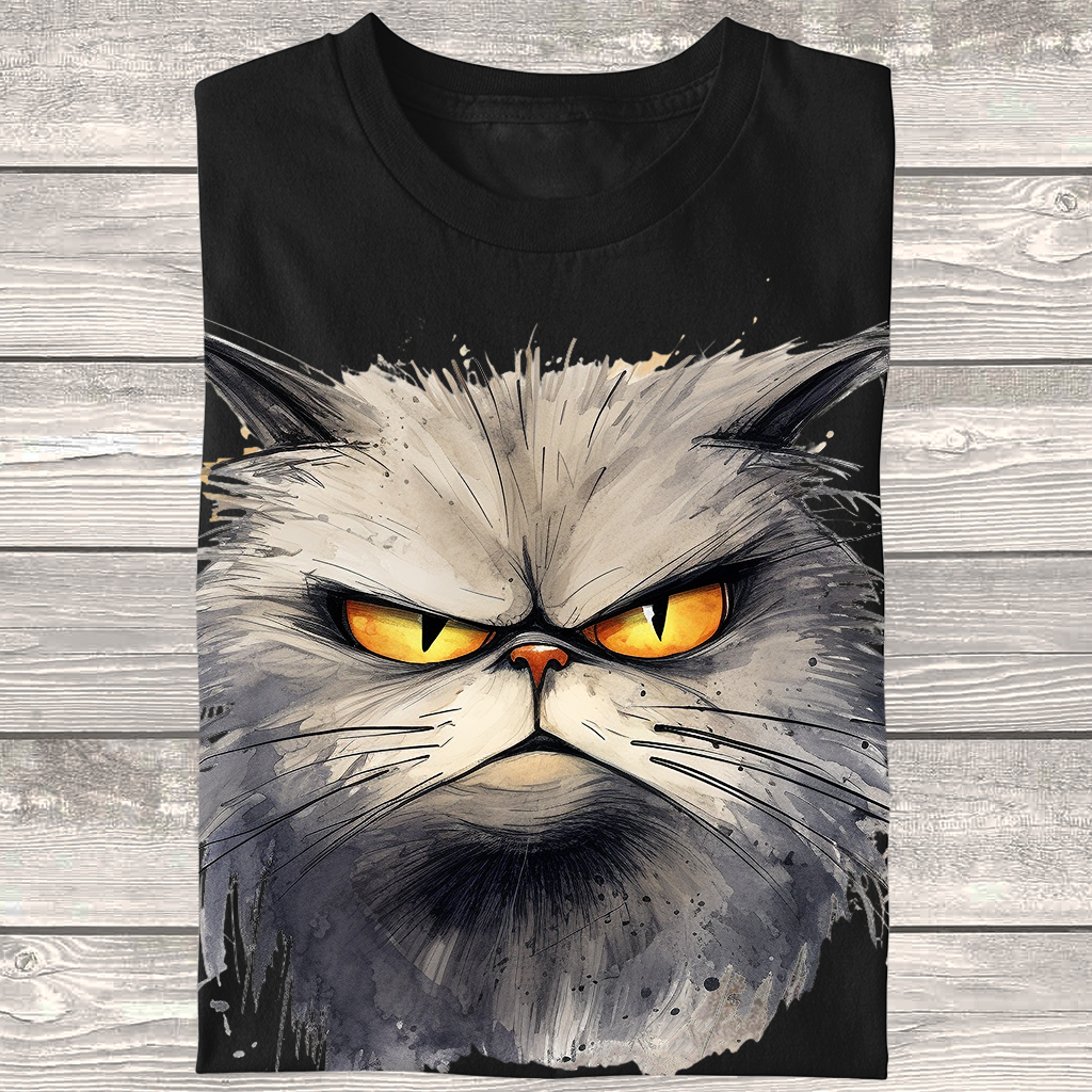 Dámské / pánské tričko - Grumpy cat