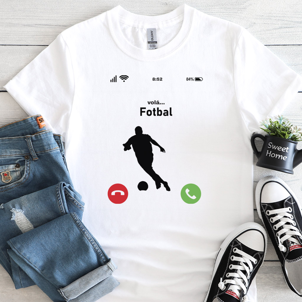 Pánské / Dámské tričko Fotbal volá