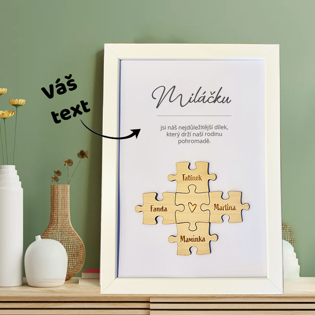 Gravírované puzzle na obrazu - Obraz na zeď