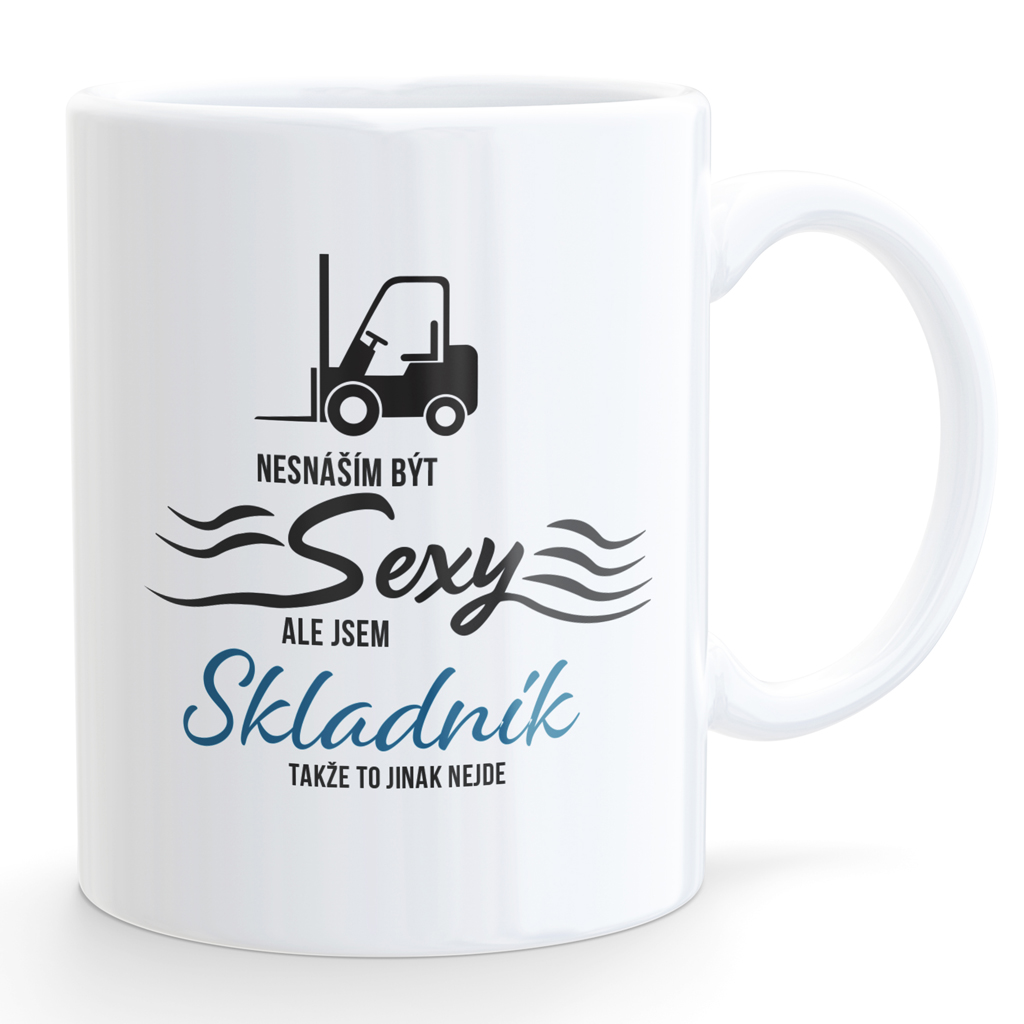 Hrneček Nesnáším být sexy - skladník